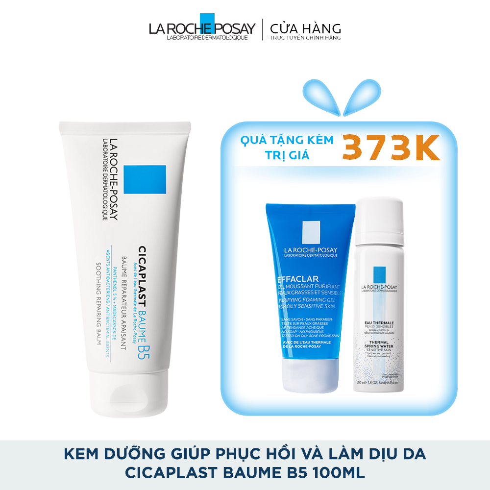 KEM DƯỠNG GIÚP PHỤC HỒI VÀ LÀM DỊU DA CICAPLAST BAUME B5 100ML