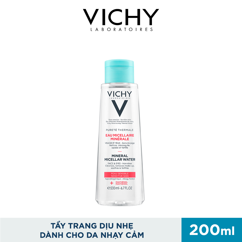 Nước Tẩy Trang Mineral Micellar Water Pureté Thermale Cho Da Nhạy Cảm 200ml