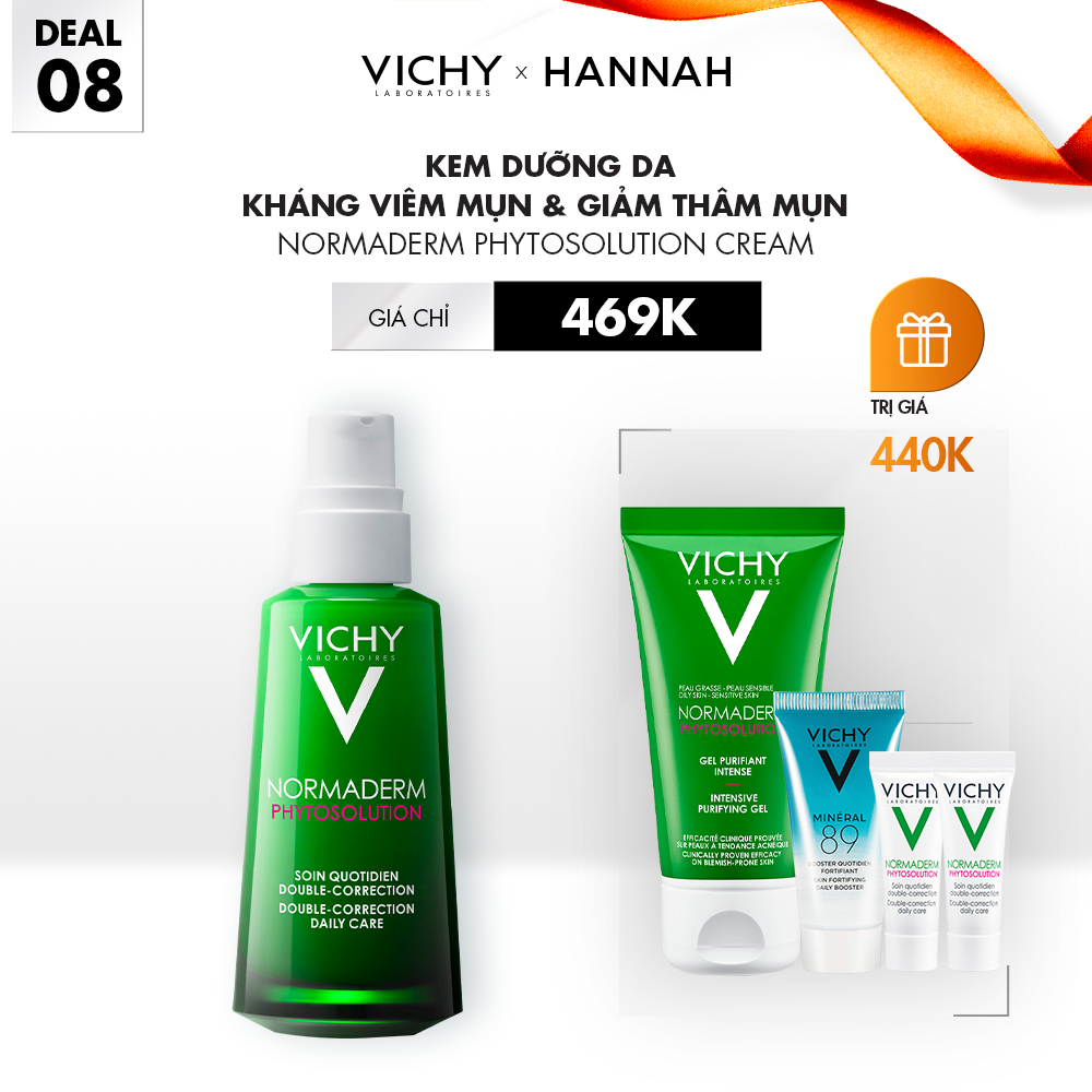 DEAL 8_ KEM DƯỠNG DA KHÁNG VIÊM MỤN & GIẢM THÂM MỤN NORMADERM PHYTOSOLUTION CREAM
