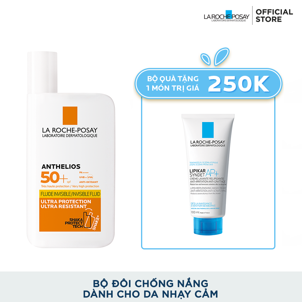 SỮA CHỐNG NẮNG MỎNG NHẸ & LÂU TRÔI ANTHELIOS INVISIBLE FLUID