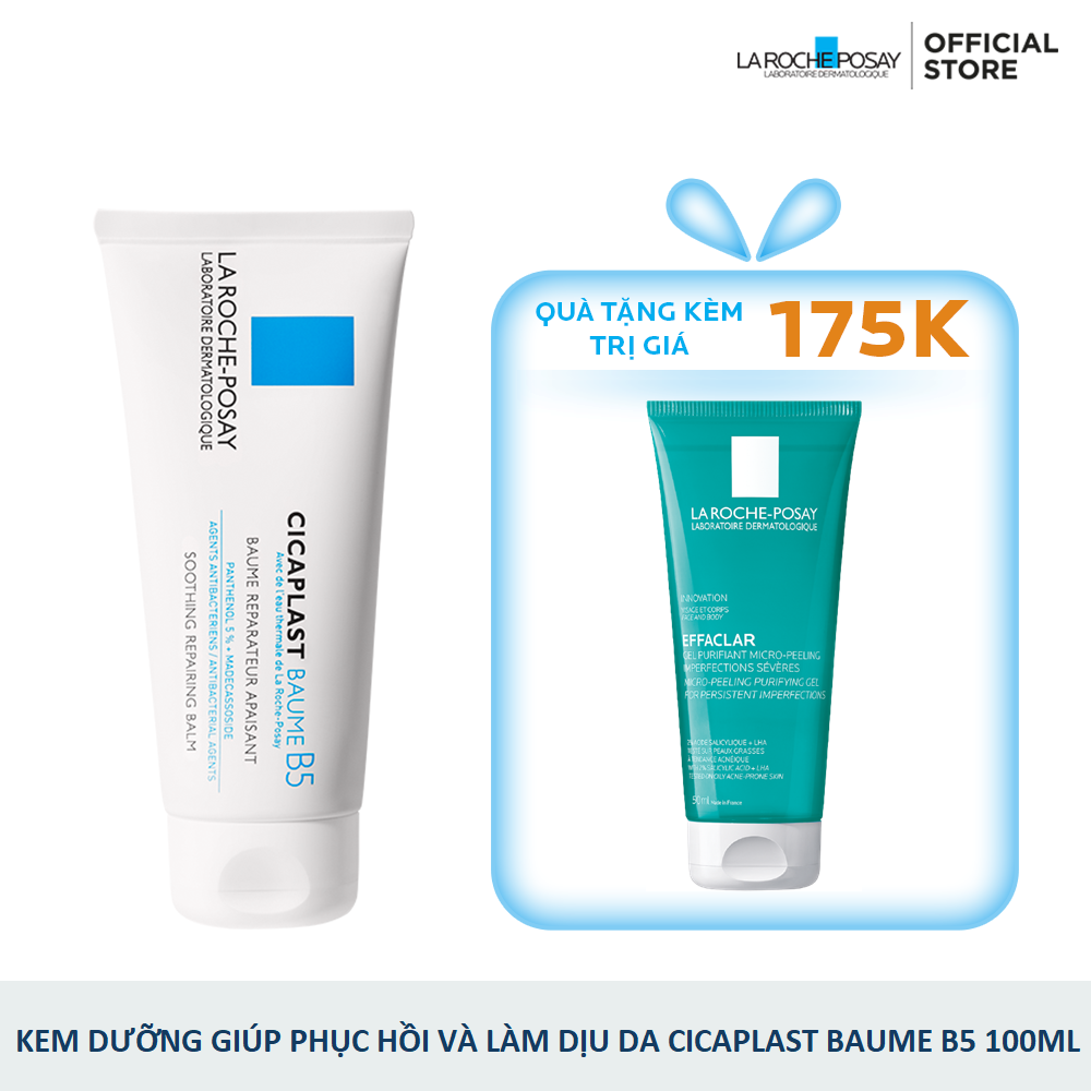KEM DƯỠNG GIÚP PHỤC HỒI VÀ LÀM DỊU DA CICAPLAST BAUME B5 100ML