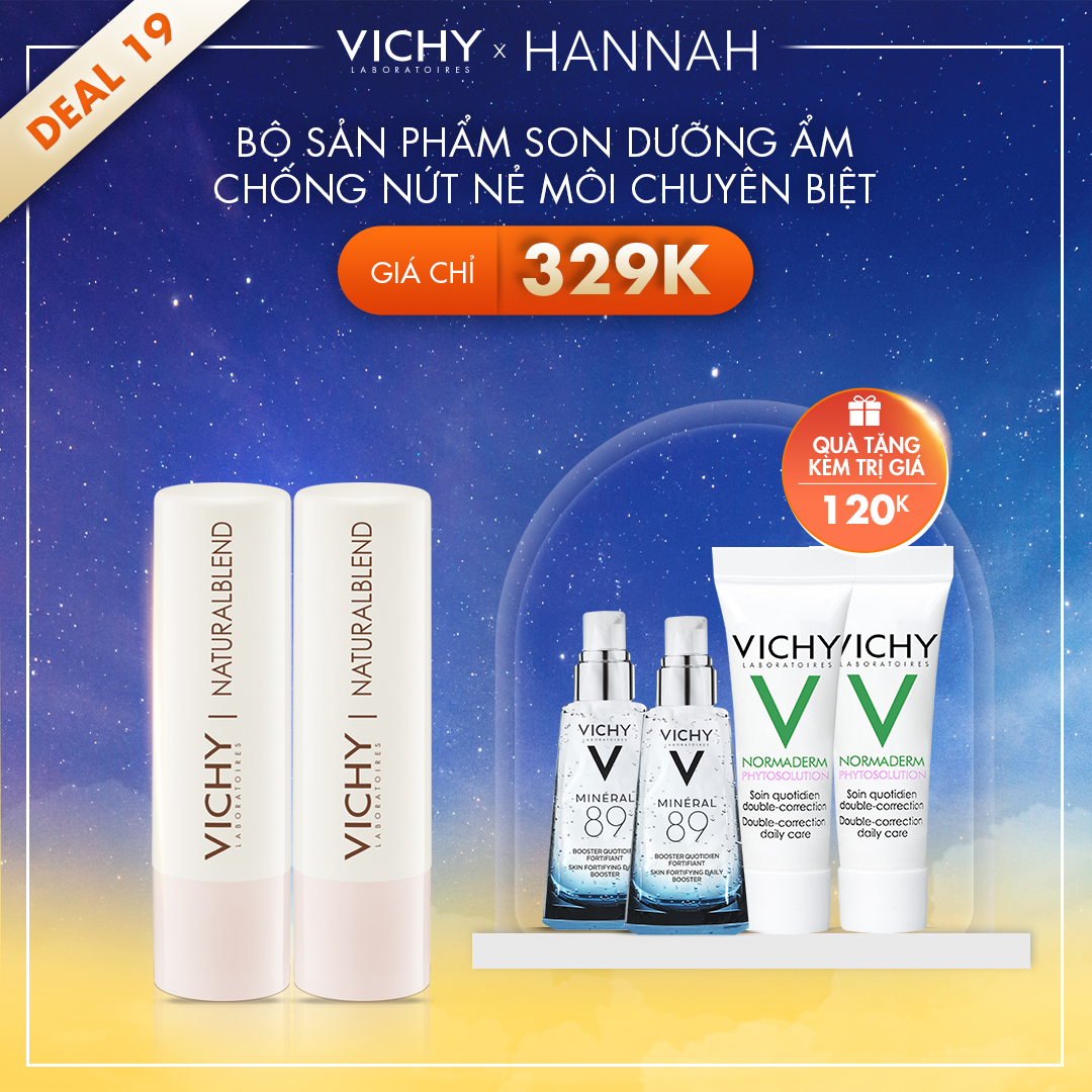 DEAL 19: BỘ SẢN PHẨM SON DƯỠNG ẨM CHỐNG NỨT NẺ MÔI CHUYÊN BIỆT