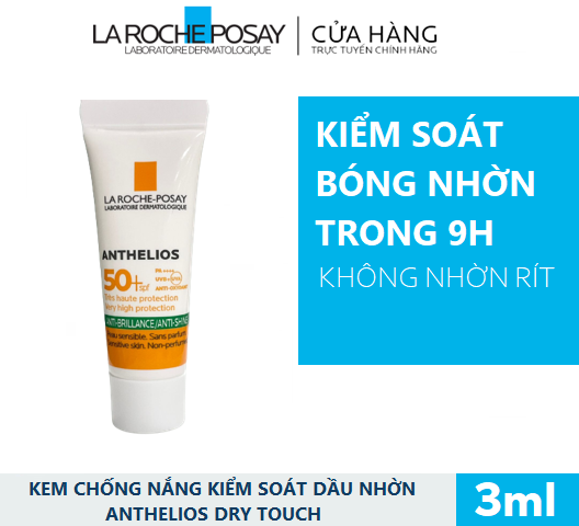 Kem chống nắng cho da dầu Dry Touch SP50+ 3ml