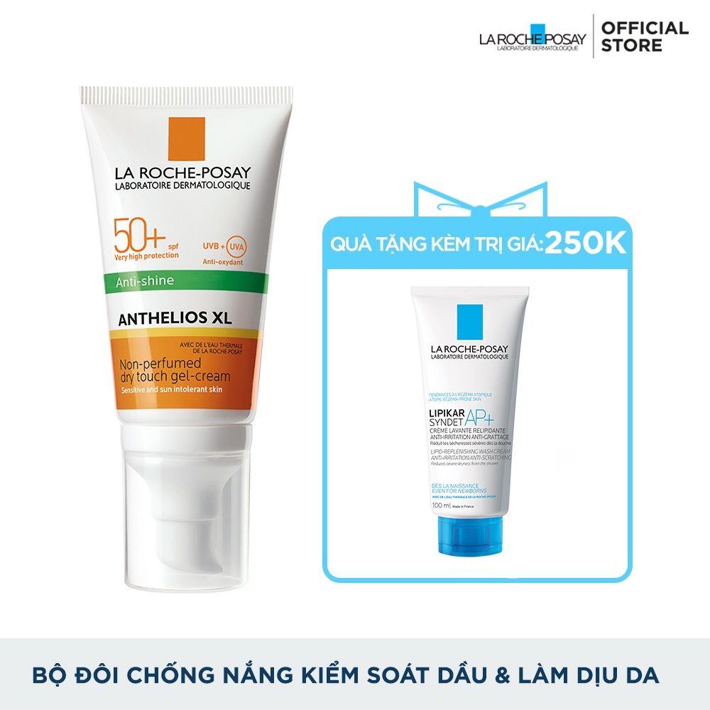 KEM CHỐNG NẮNG KIỂM SOÁT BÓNG NHỜN TRONG 9H ANTHELIOS DRY TOUCH