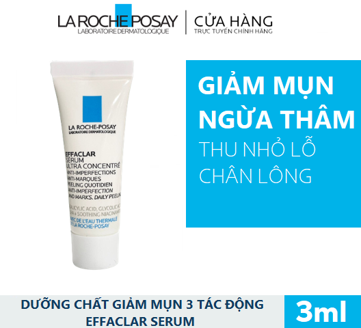 Dưỡng chất giảm mụn 3 tác động Effaclar Serum 3ml