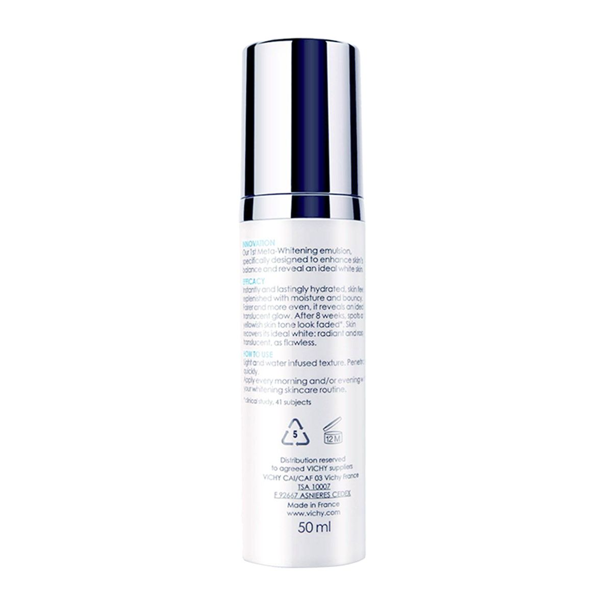 Dung Dịch Dưỡng Trắng Da & Giảm Thâm Nám Từ Sâu Bên Trong Vichy Ideal White Meta Whitening Emulsion 50ml