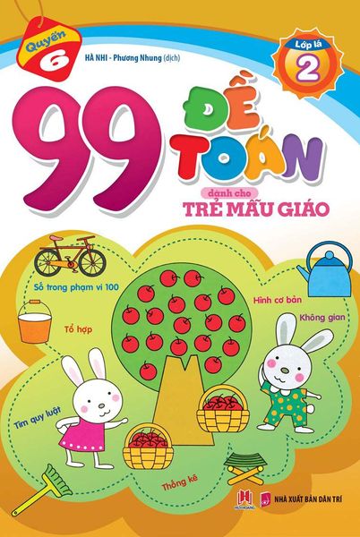 99 đề toán dành cho trẻ mẫu giáo – lớp lá 2