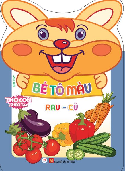 Thỏ con khéo tay: Bé tô màu - Rau củ
