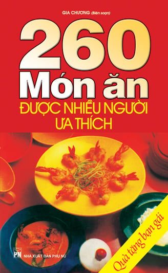 260 món ăn được nhiều người ưa thích