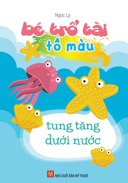 Bé trổ tài tô màu: Tung tăng dưới nước