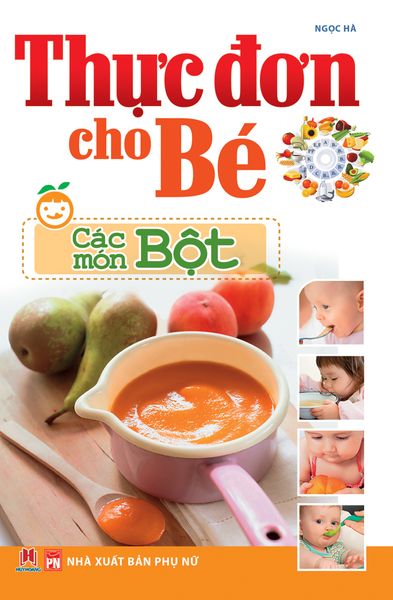Thực đơn cho bé các món bột
