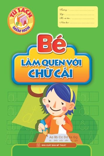 Tủ sách mầm non dành cho bé