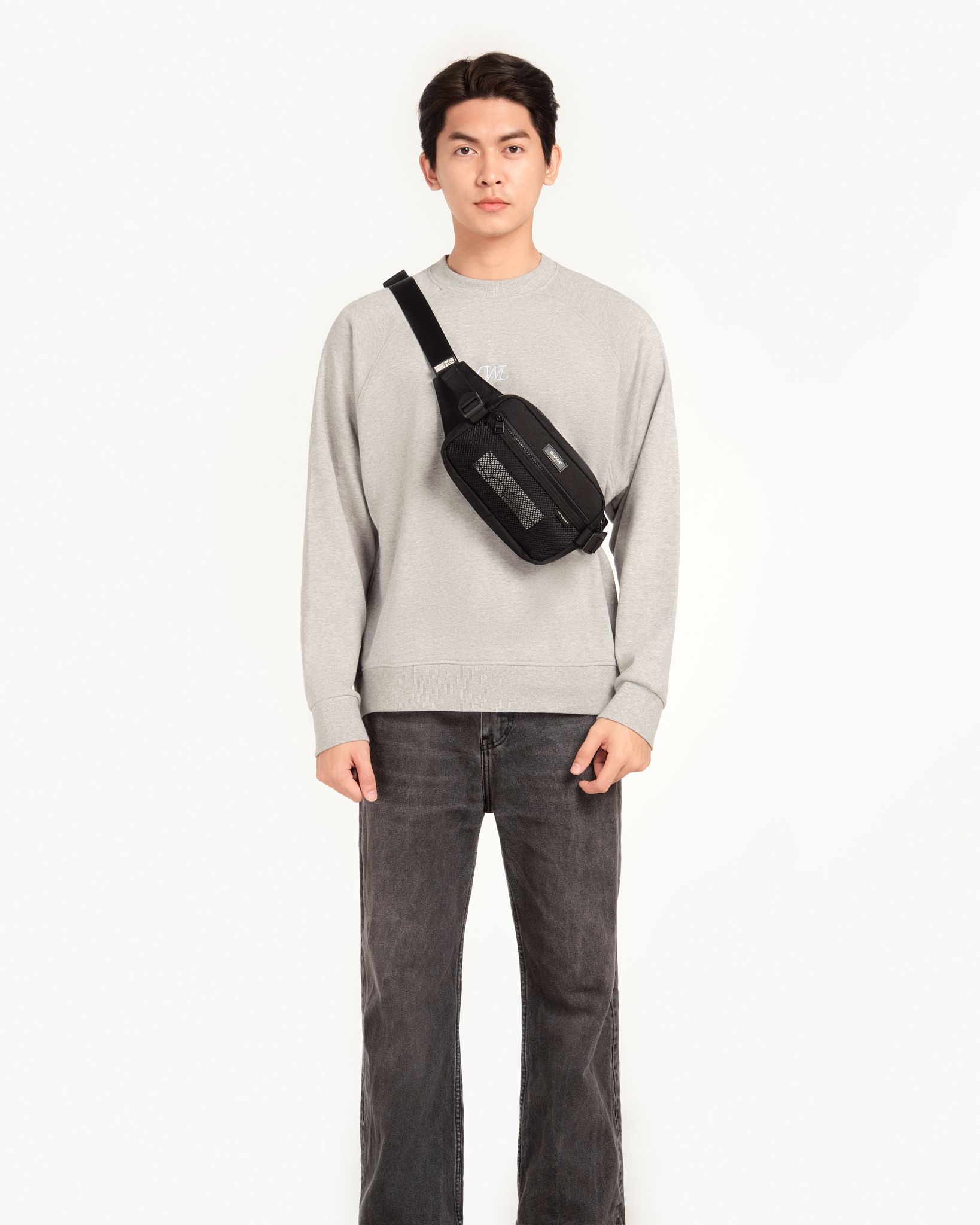 Mesh Fabric Bumbag MF902