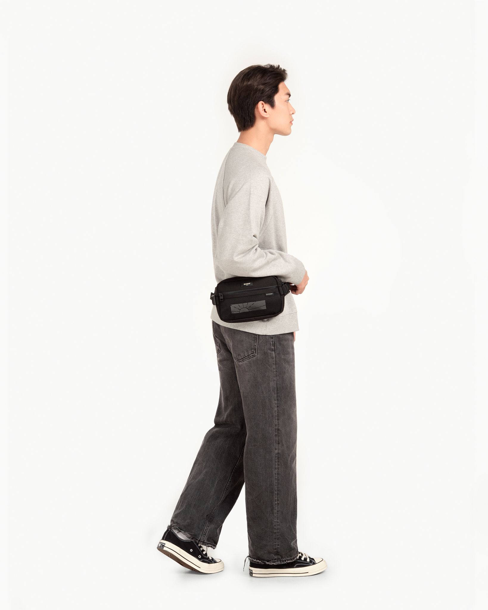 Mesh Fabric Bumbag MF902