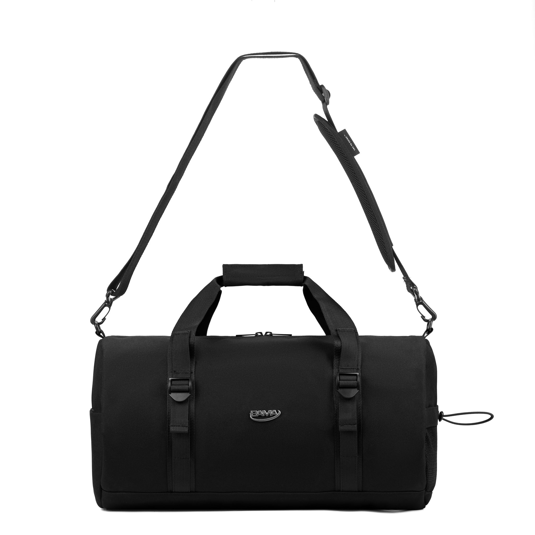 All Black Duffle Bag ABD06