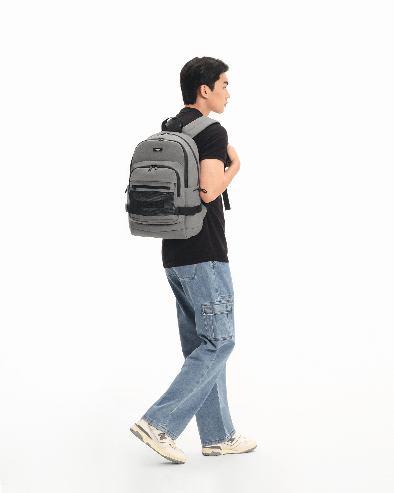 Balo BAMA Mesh Fabric Backpack MF101