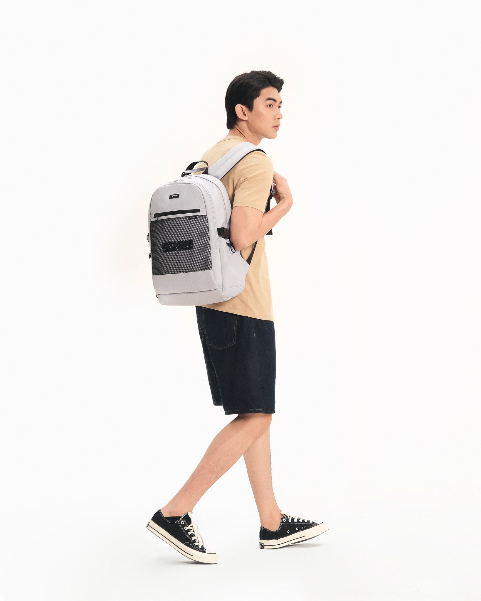 Balo BAMA Mesh Fabric Backpack MF104