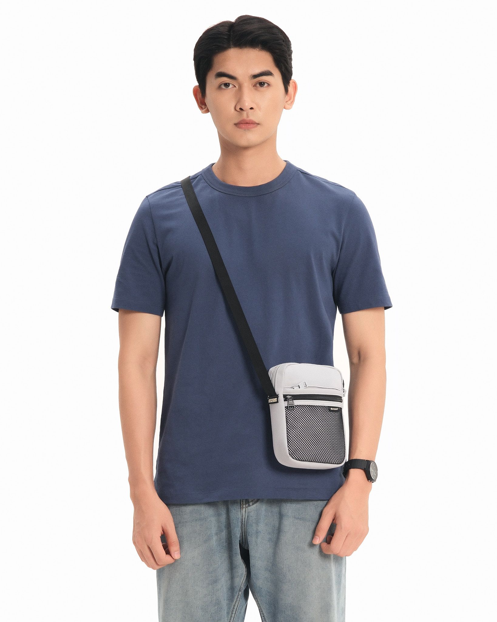 Mesh Fabric Shoulder Bag MF201