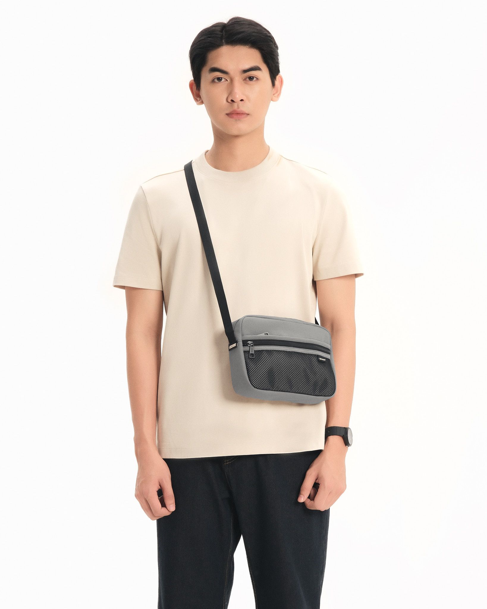 Mesh Fabric Shoulder Bag MF202