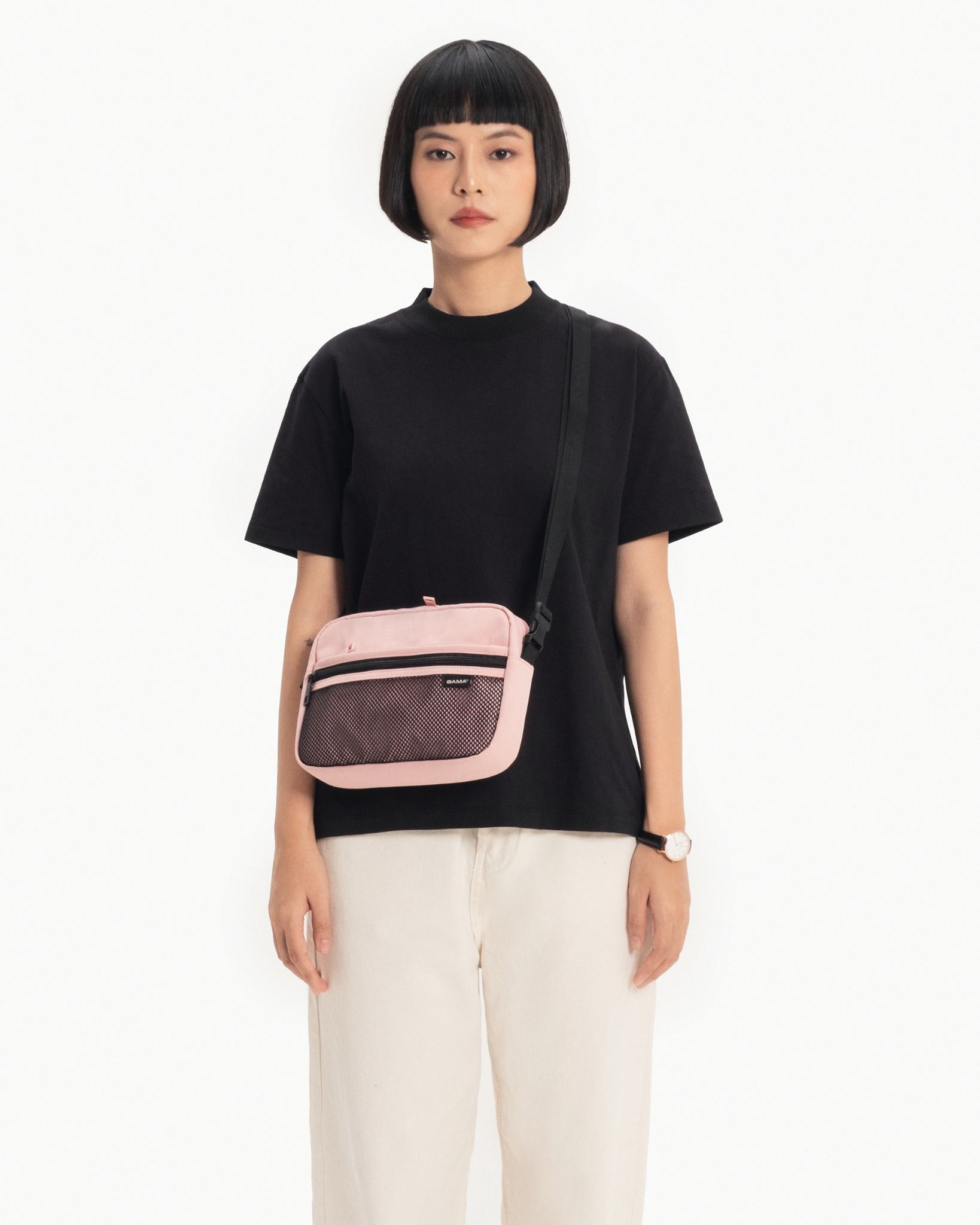 Mesh Fabric Shoulder Bag MF202