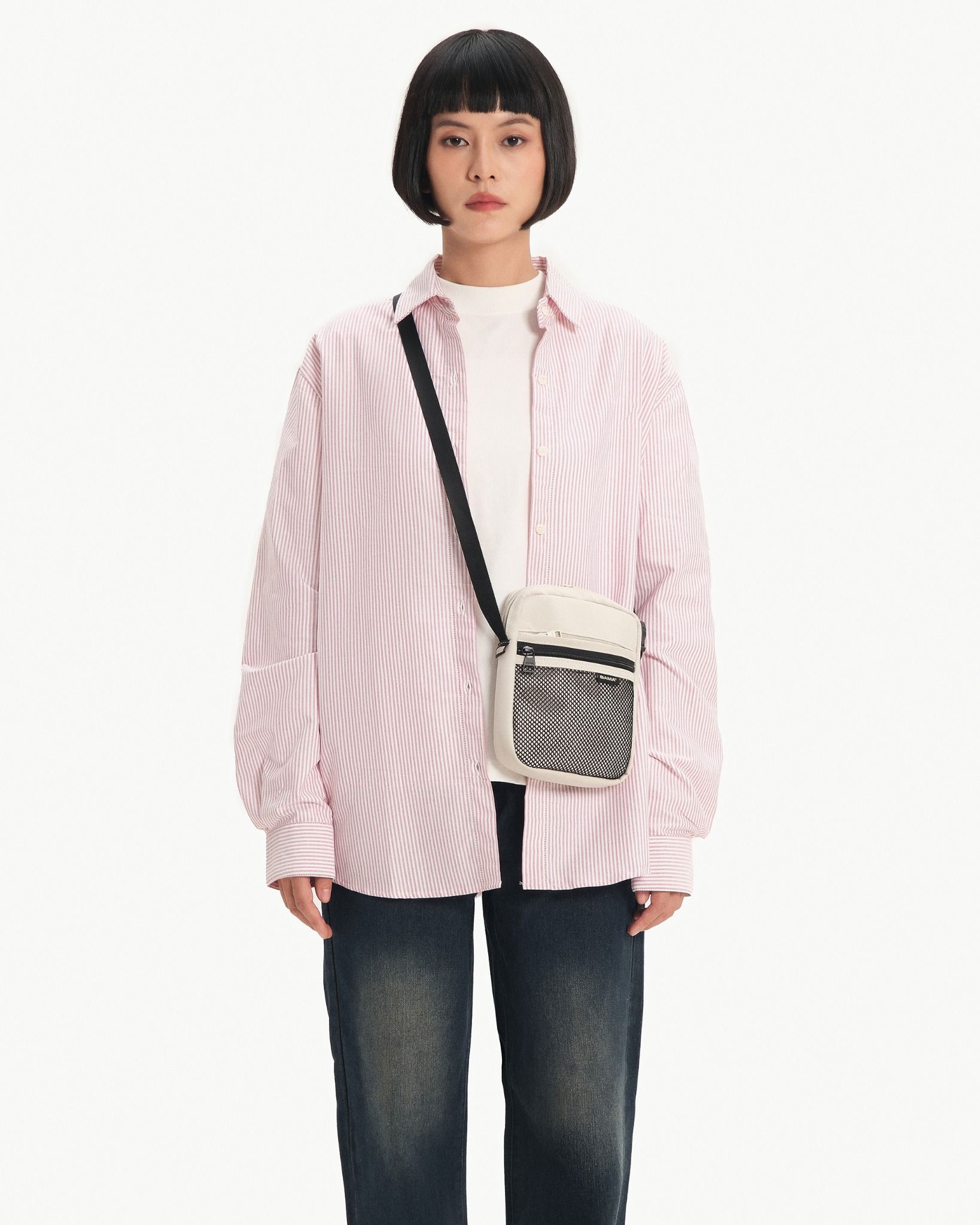 Mesh Fabric Shoulder Bag MF201