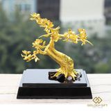 Cây Hoa Đào bonsai mạ vàng
