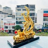 Rồng Vàng Kim Long Bảo Khang mạ vàng