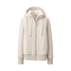 Áo hoodie nữ lót lông cừu Uniqlo - 126418