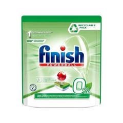 Viên rửa bát 70 viên Finish all in one max 0% Eco