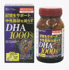 DHA 1000S - BỔ NÃO, TĂNG CƯỜNG TRÍ NHỚ, GIẢM STRESS