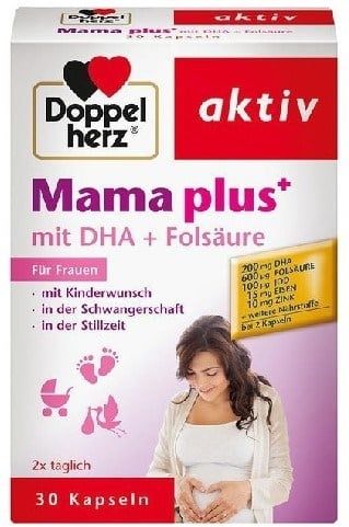 Vi n U ng T ng H p Cho B B u Mama Plus Doppelherz H ng c 30 Vi n Vi n U ng T ng H p Cho B B u Mama Plus Doppelherz H ng c 30 Vi n