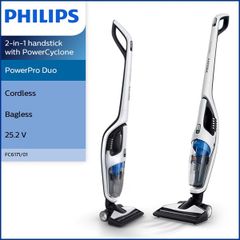 Máy hút bụi Philips FC6171/01 - 2 trong 1 không dây, cầm tay