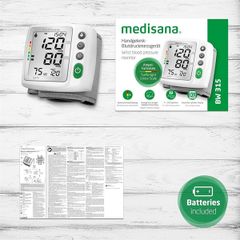 Máy đo huyết áp cổ tay Medisana BW 315