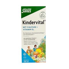 Siro KinderVital Bio bổ sung Canxi và Vitamin D3