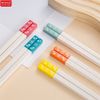 Set 5 đôi đũa kháng khuẩn vân hoa Shikisai Nhật