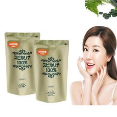 Tảo Spirulina nguyên chất 100% - 2400 viên - hàng nội địa Nhật