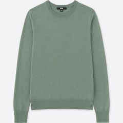 Áo len Merino nữ cổ tròn Uniqlo - 408712