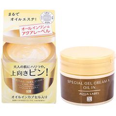 Kem Dưỡng Aqua Label Special Gel Cream Oil In 90g (Vàng) - chống nhăn, chống lão hóa