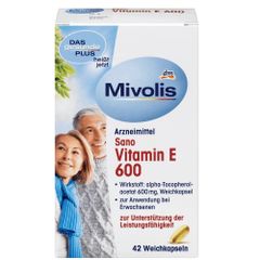 Viên uống Mivolis Vitamin E 600