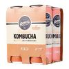 Trà Organic Kombucha có ga hương vị đào 250ml