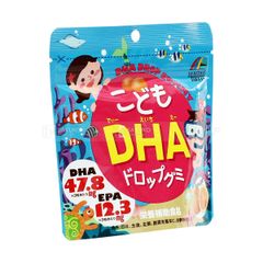 Kẹo bổ sung DHA cho bé Unimat Riken - 90 viên, vị cam