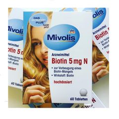 Viên uống Biotin Mivolis ngăn ngừa rụng tóc