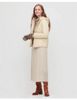 Áo khoác nữ Trần trám lót lông cừu Uniqlo - 400721