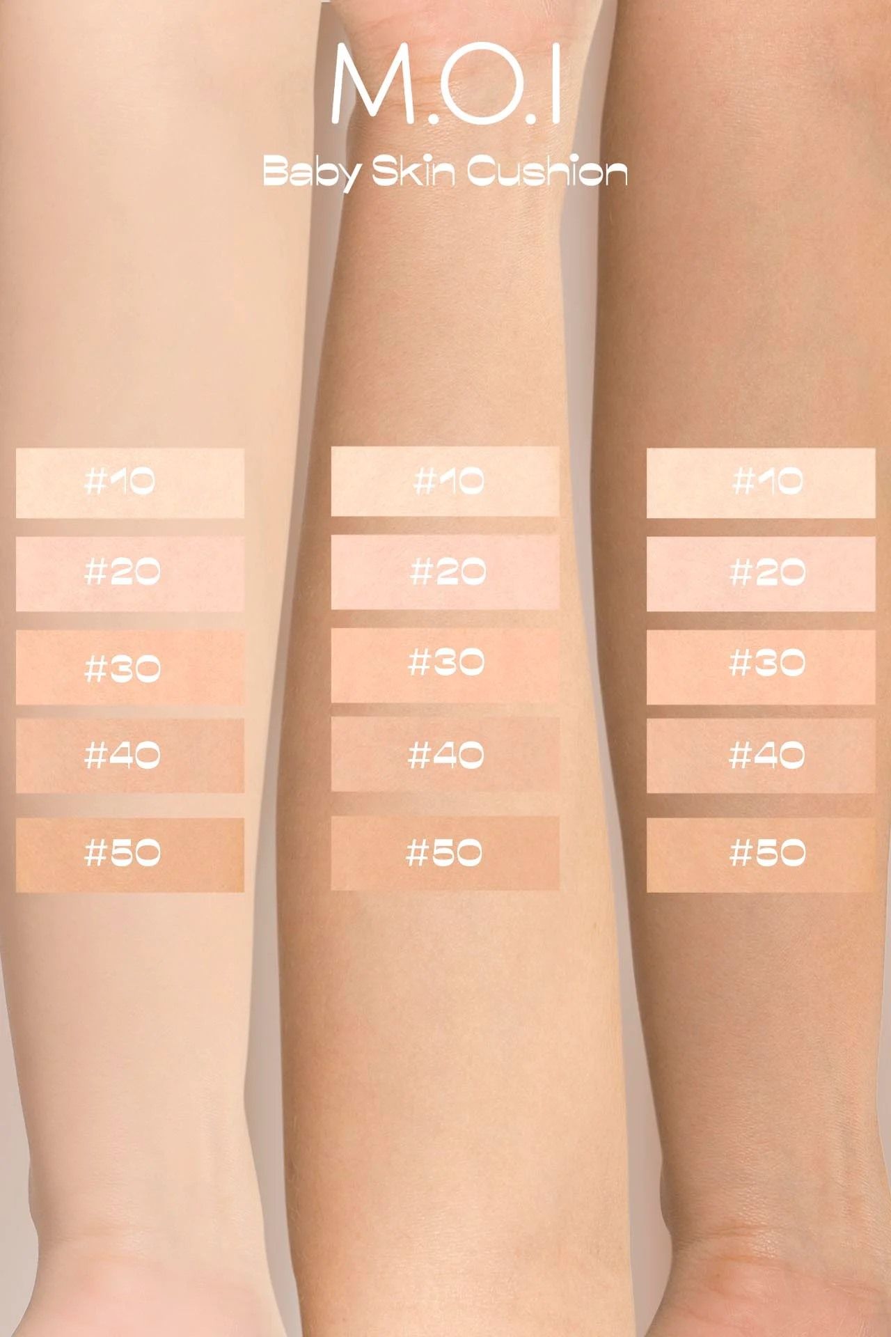 #10 PHẤN NƯỚC BABY SKIN CUSHION - DÀNH CHO DA TRẮNG HỒNG