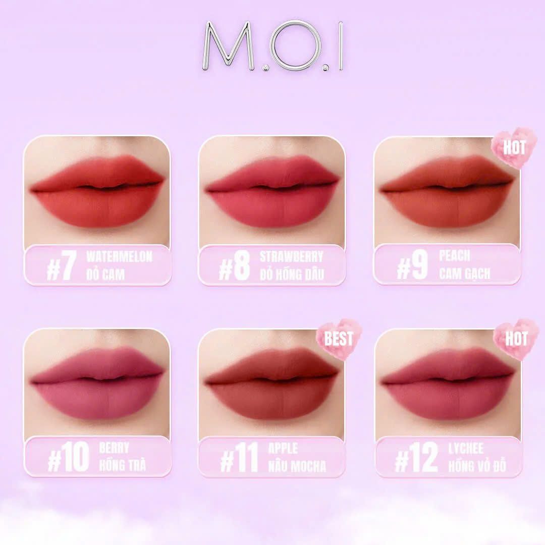 Set 2 thỏi son Tint Lì Cotton Candy Tặng Móc Khoá