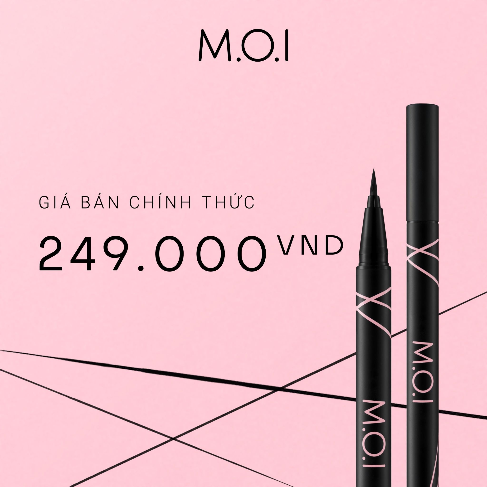BÚT KẺ MẮT NƯỚC M.O.I PERFECT SHAPE EYELINER