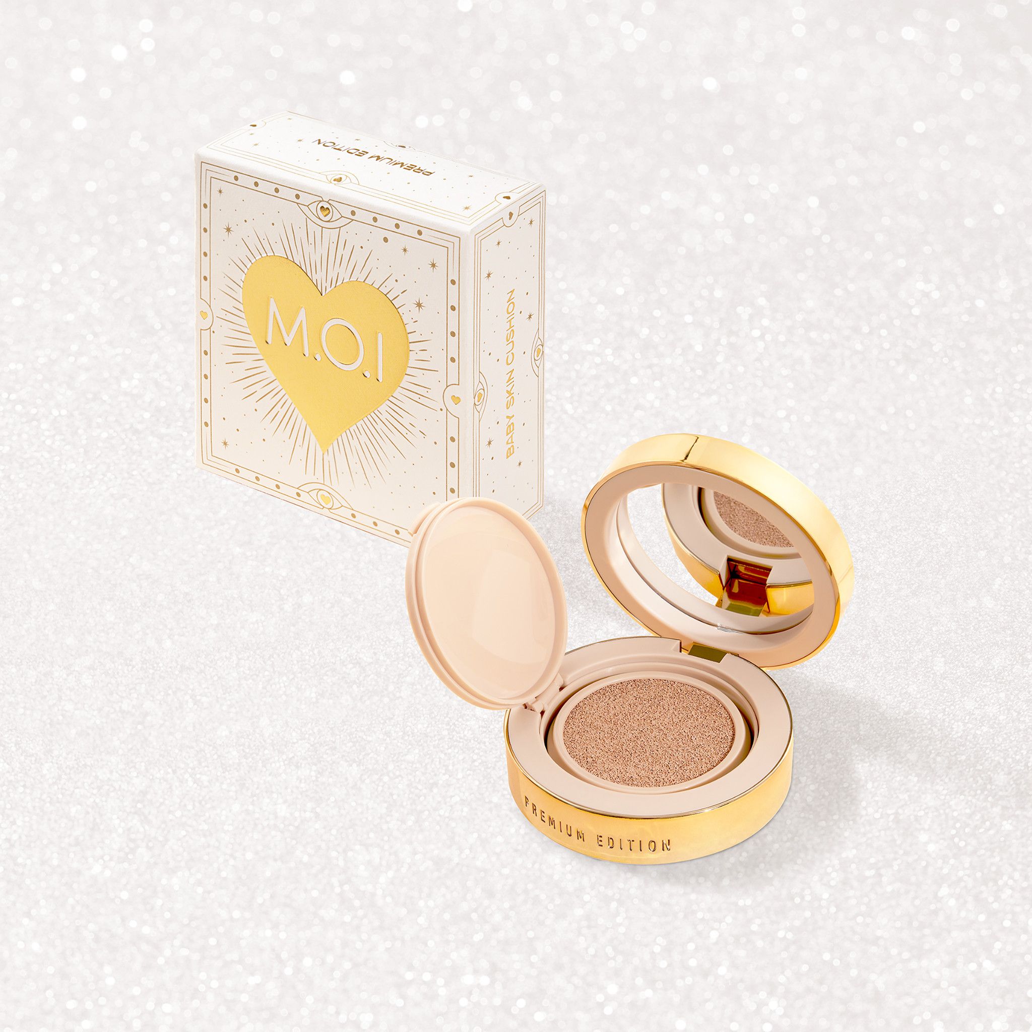 #20 - DA SÁNG TỰ NHIÊN - PHẤN NƯỚC PREMIUM BABY SKIN - TẶNG TÚI CÓI KHỔNG TƯỚC