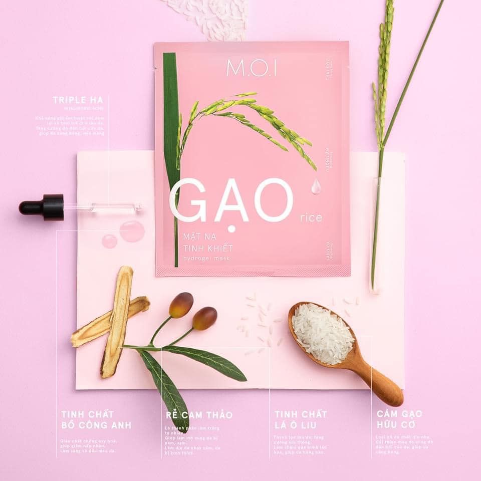 MẶT NẠ GẠO TINH KHIẾT