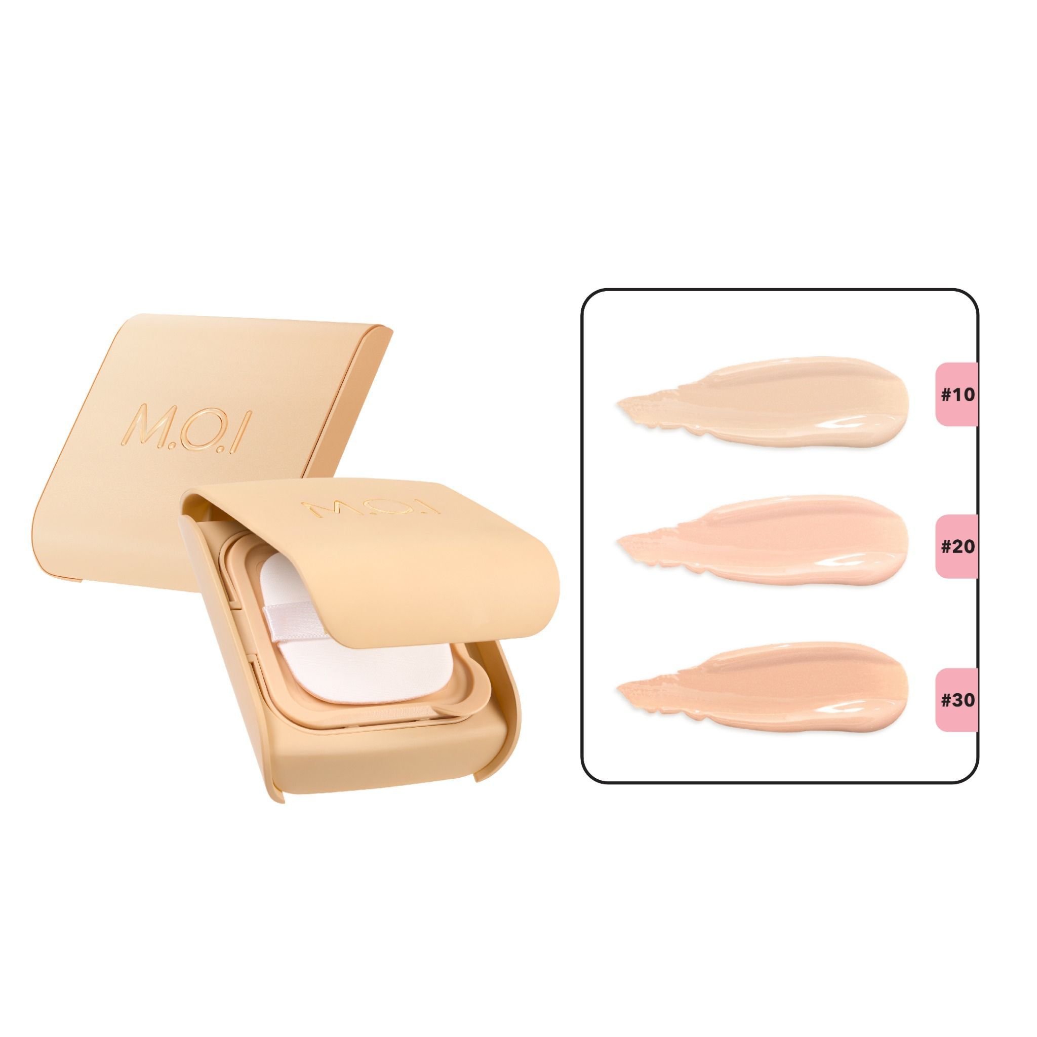 #20 - Da trắng hồng sáng tự nhiên - Phấn Nước M.O.I Baby Skin Cushion (New)