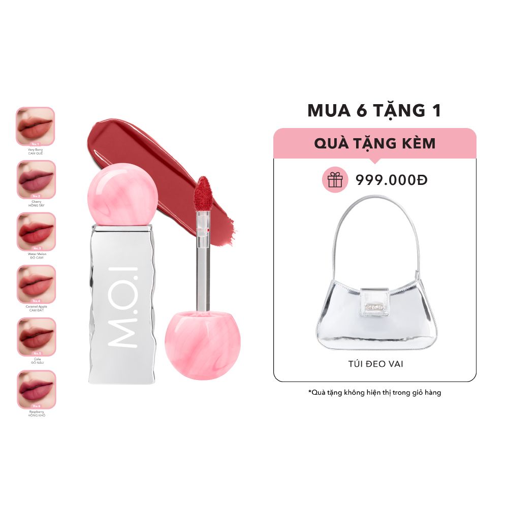 SET 6 MÀU SON TẶNG 1 TÚI ĐEO VAI LOLLIPOPS